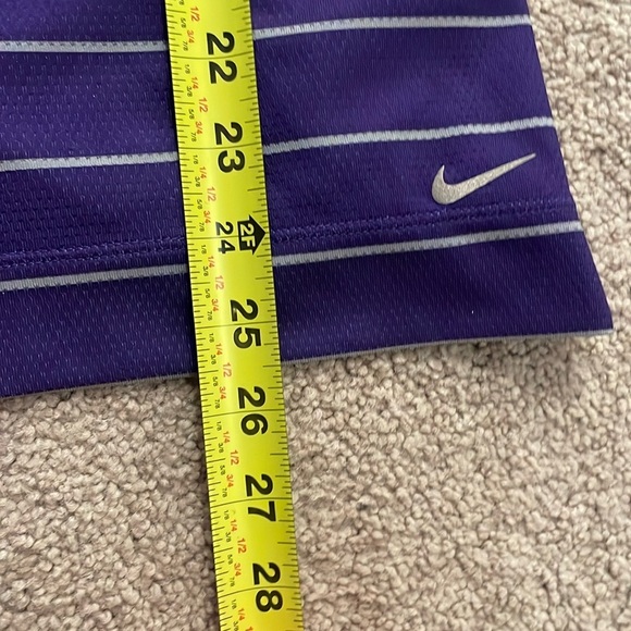 Nike Dri-FIT Purple Golf Performance Shirt - Picture 5 of 5